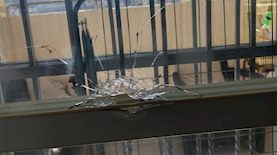 מקום חדירת הקליע, צילום: מגן דוד אדום